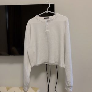 Brandy Melville Allie thermal top